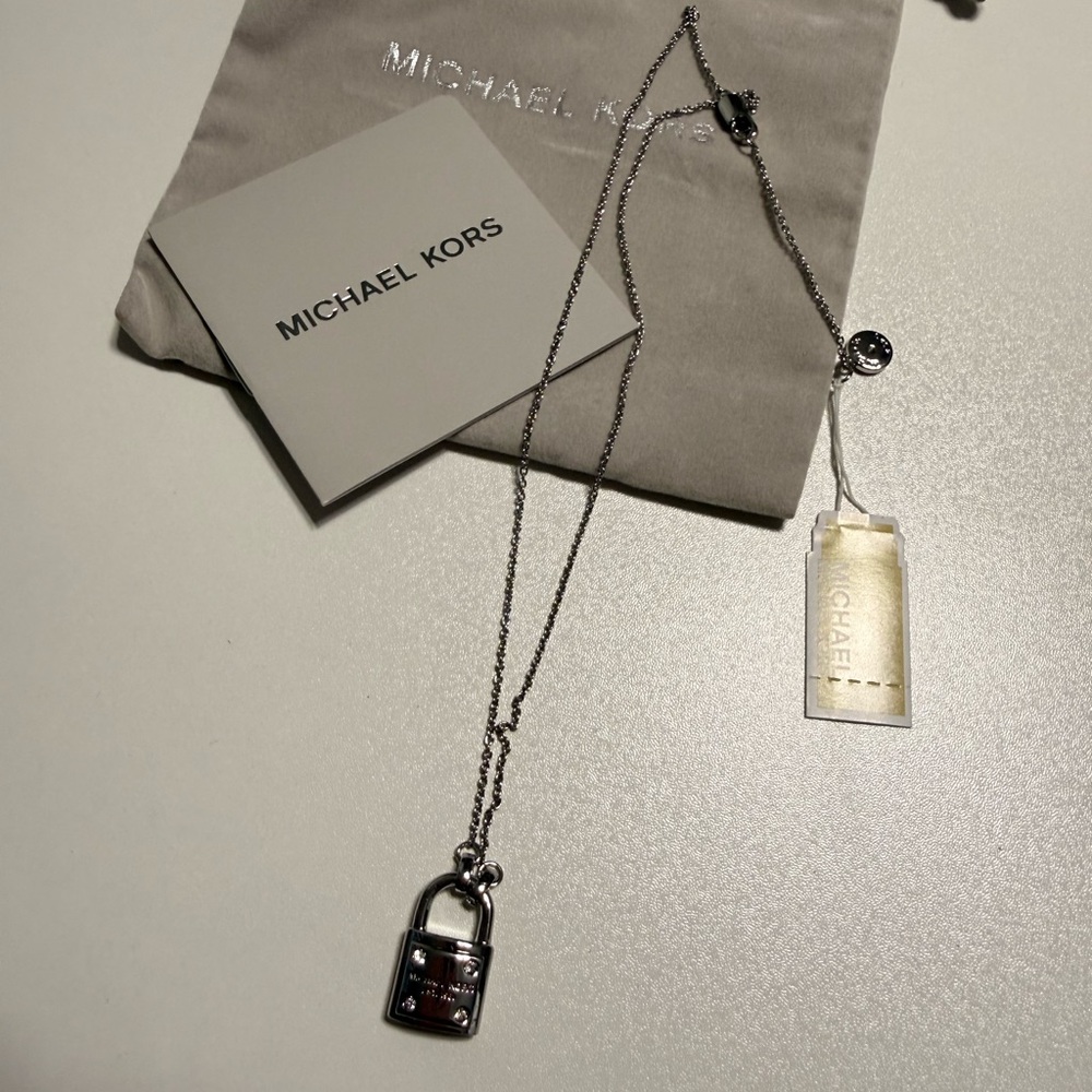 Michael Kors Silver Chain Necklace